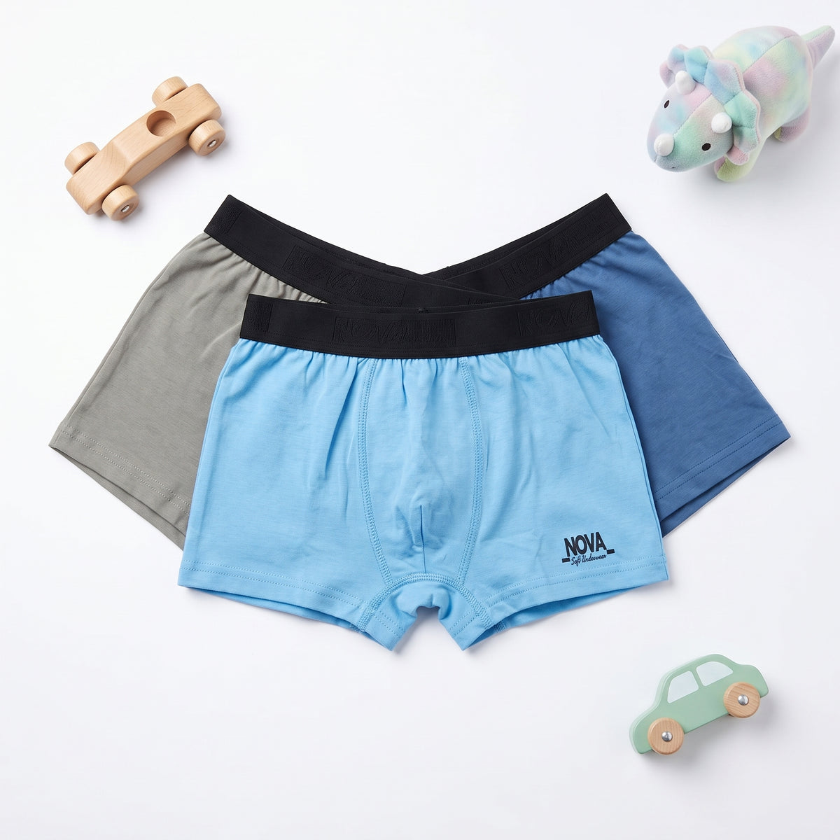 3-Pack Kids' Boxers