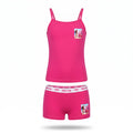 Top + Shorts Set / Soft Bra